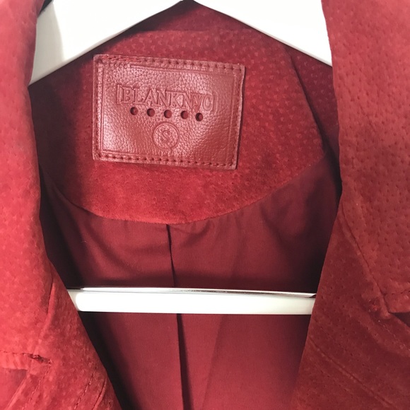 Red Suede Jacket - Picture 5 of 7